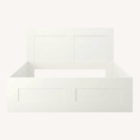 IKEA Brimnes Bed With Headboard
