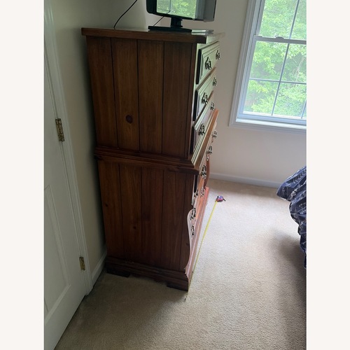 Used Vintage/Antique Victorian Natural Wood Dresser for sale on AptDeco