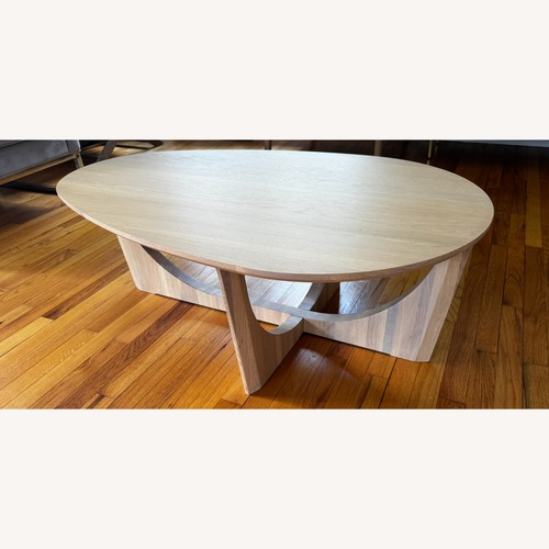 Used Article Tovi Natural Wood Coffee Table for sale on AptDeco