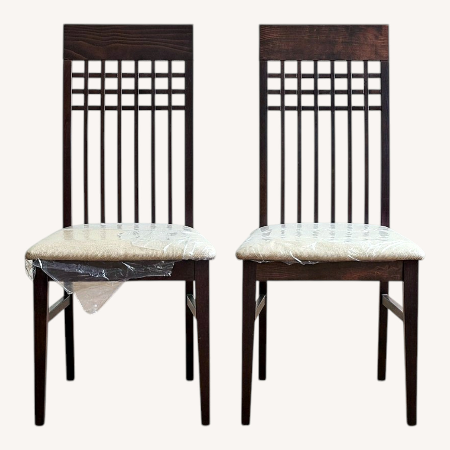 2 Dining Chairs - image-0