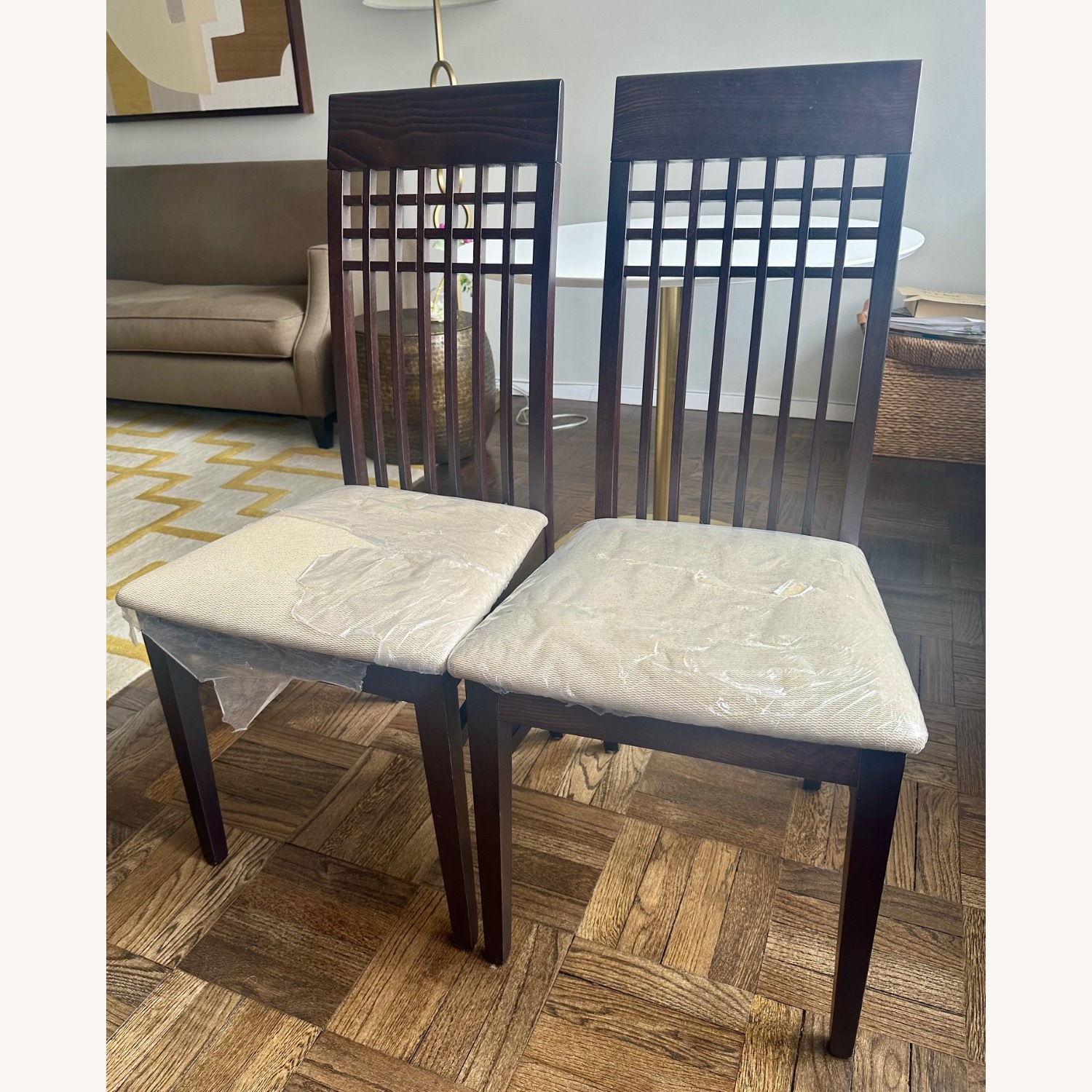 2 Dining Chairs - image-4