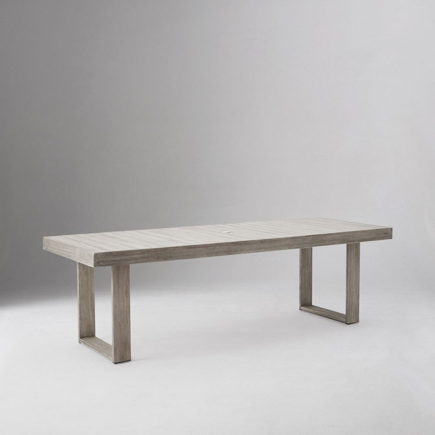 West Elm Portside Light Gray Wood Patio Furniture - image-6