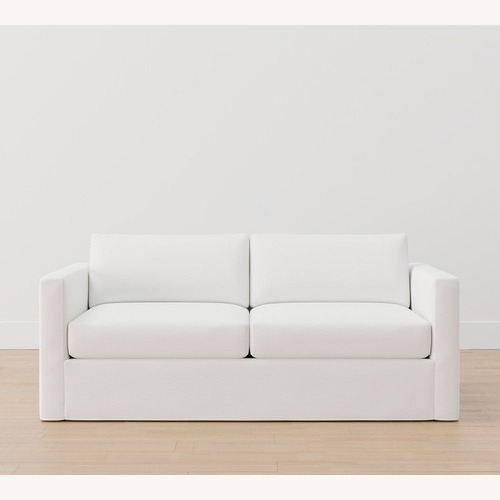Used Pottery Barn Carmel White Sleeper Sofa for sale on AptDeco