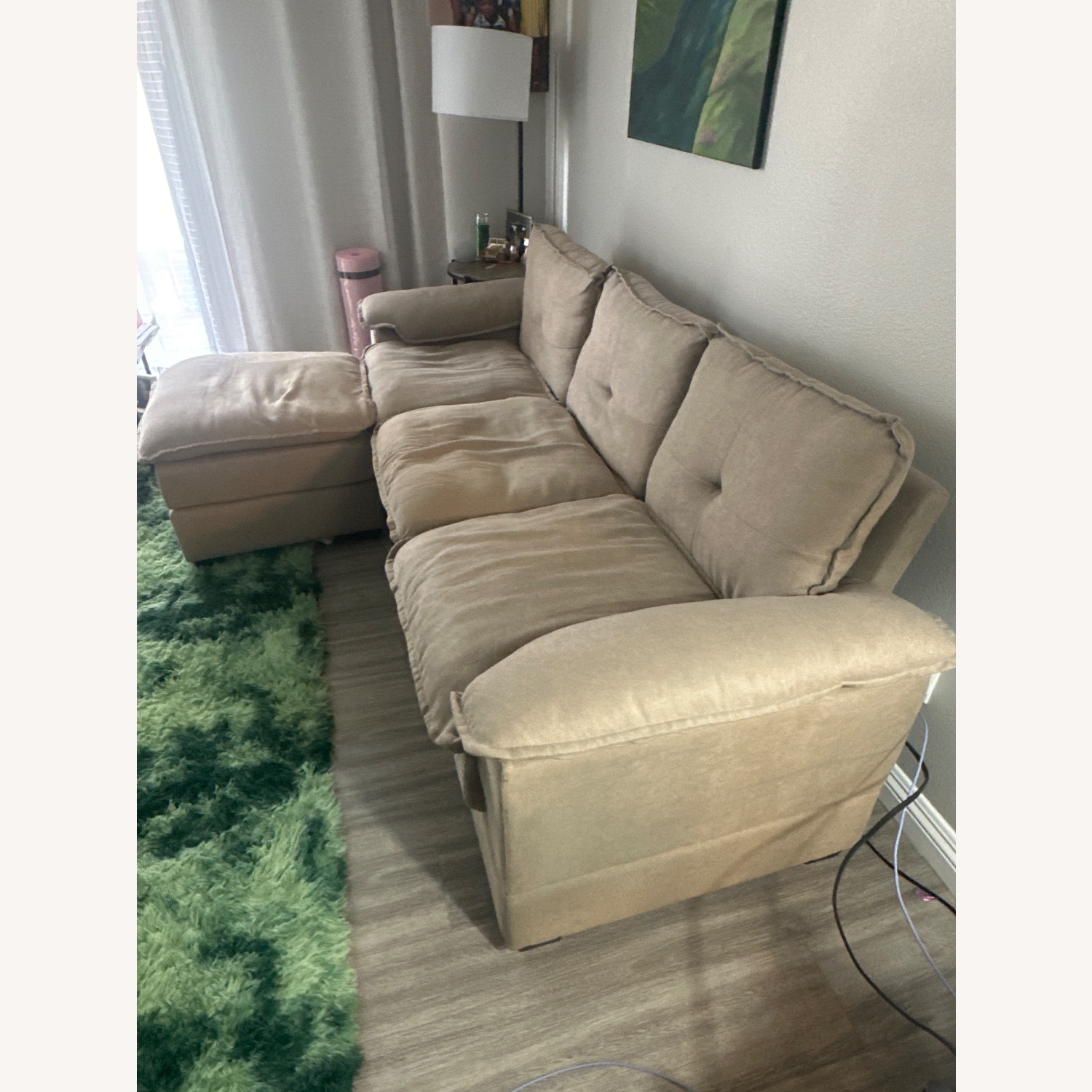 82" Sectional Cloud Sofa - image-3