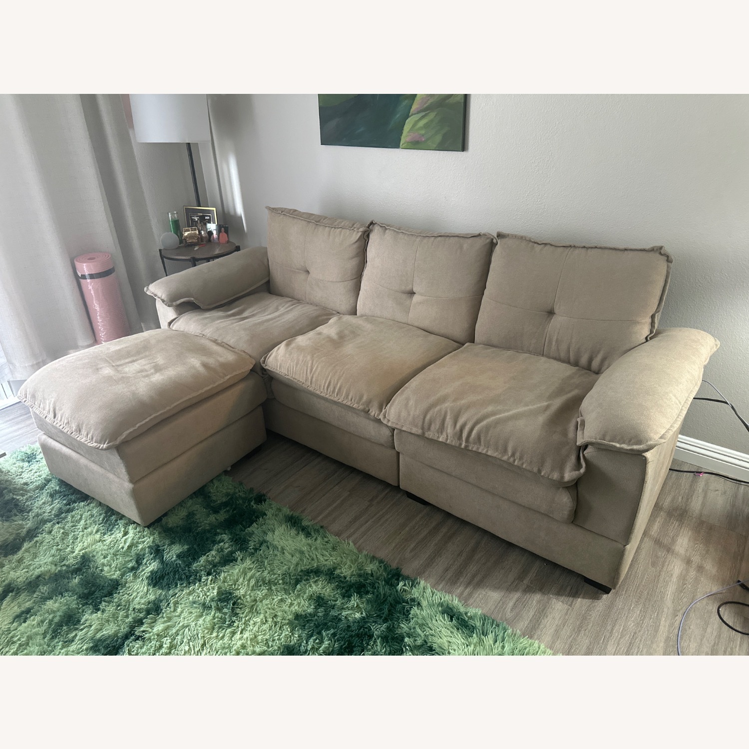 82" Sectional Cloud Sofa - image-2
