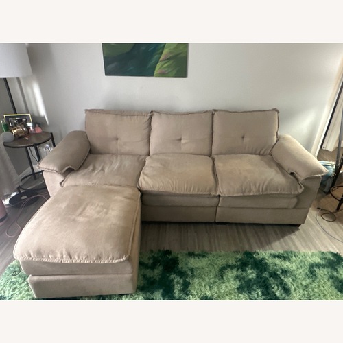 Used 82" Sectional Cloud Sofa for sale on AptDeco