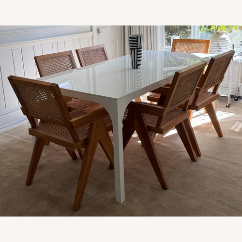 Used Set of 4 Teak Mid-Century Dining Chair for sale on AptDeco