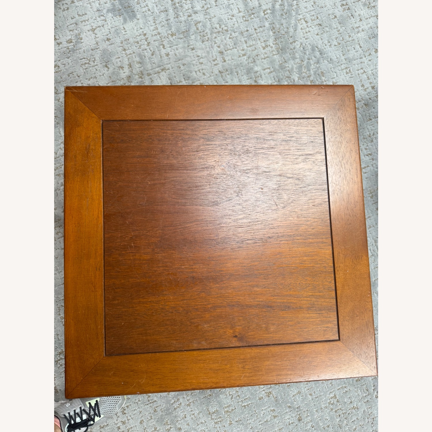Pottery Barn Metropolitan Light Brown Side Table - image-3