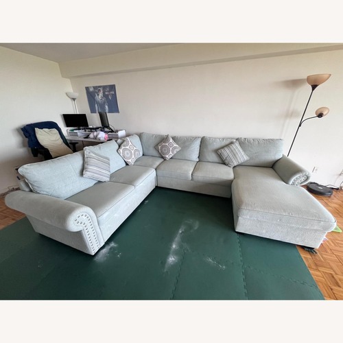 Used Bob's Discount Furniture 3+ Piece Sectional for sale on AptDeco