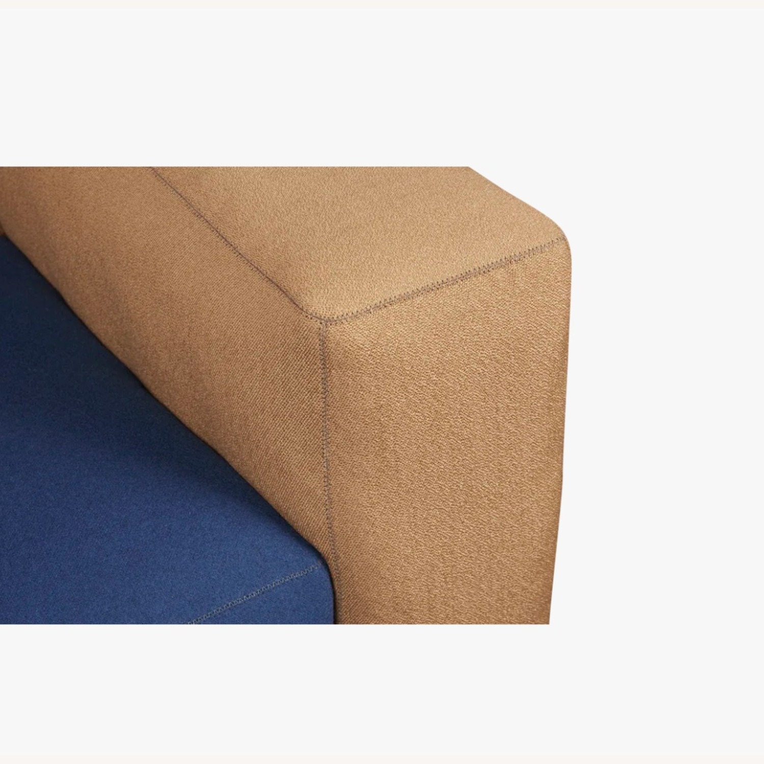 Hay Mags Blue Wool Blend 2 Seater Sofa - image-3