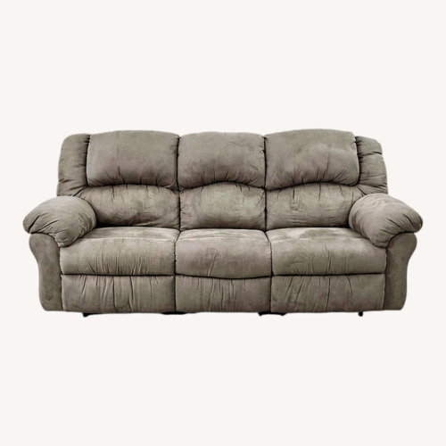 Used Dark Brown Fabric 3+ Seater Sofa for sale on AptDeco