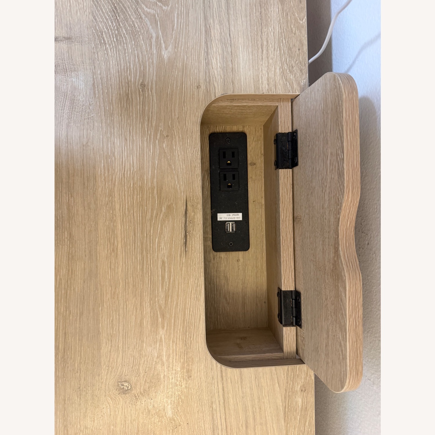 Target Loring Natural Wood Desk - image-3