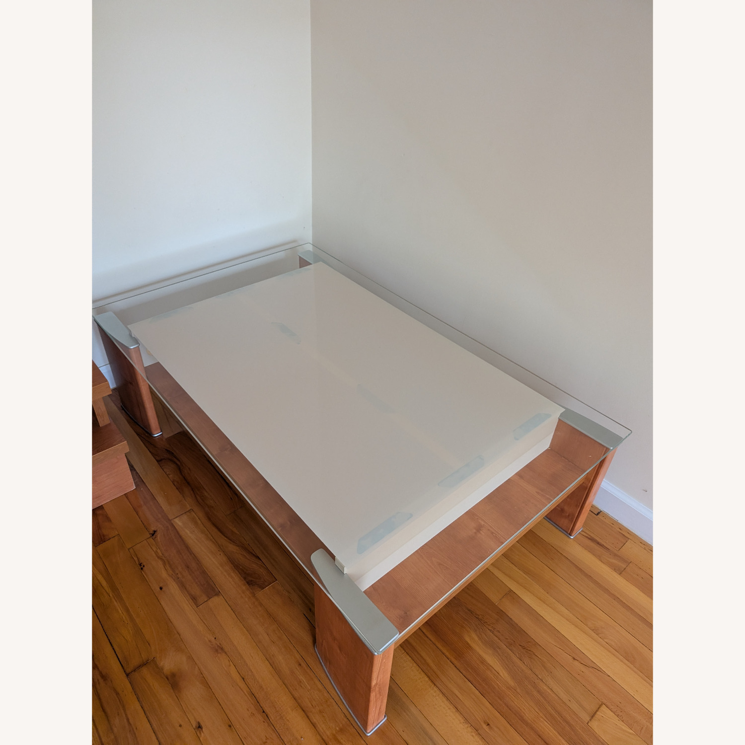 Natural Wood Coffee Table - image-1