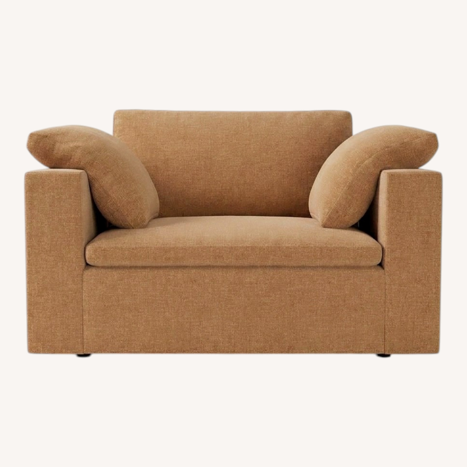 West Elm Harmony Modular Apartment Loveseat (56") - image-0