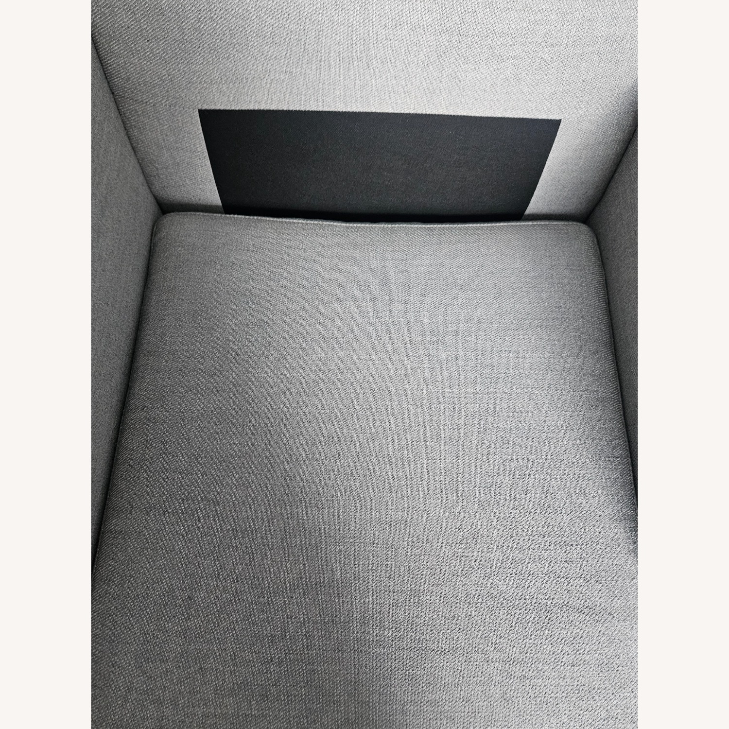West Elm Light Gray Accent Chairs - image-5