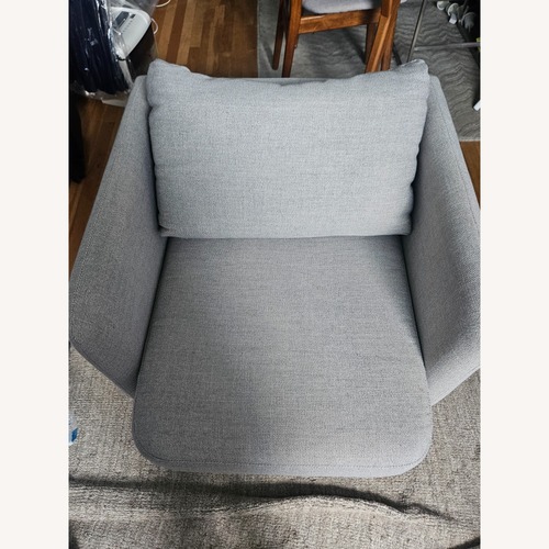 Used West Elm Light Gray Accent Chairs for sale on AptDeco