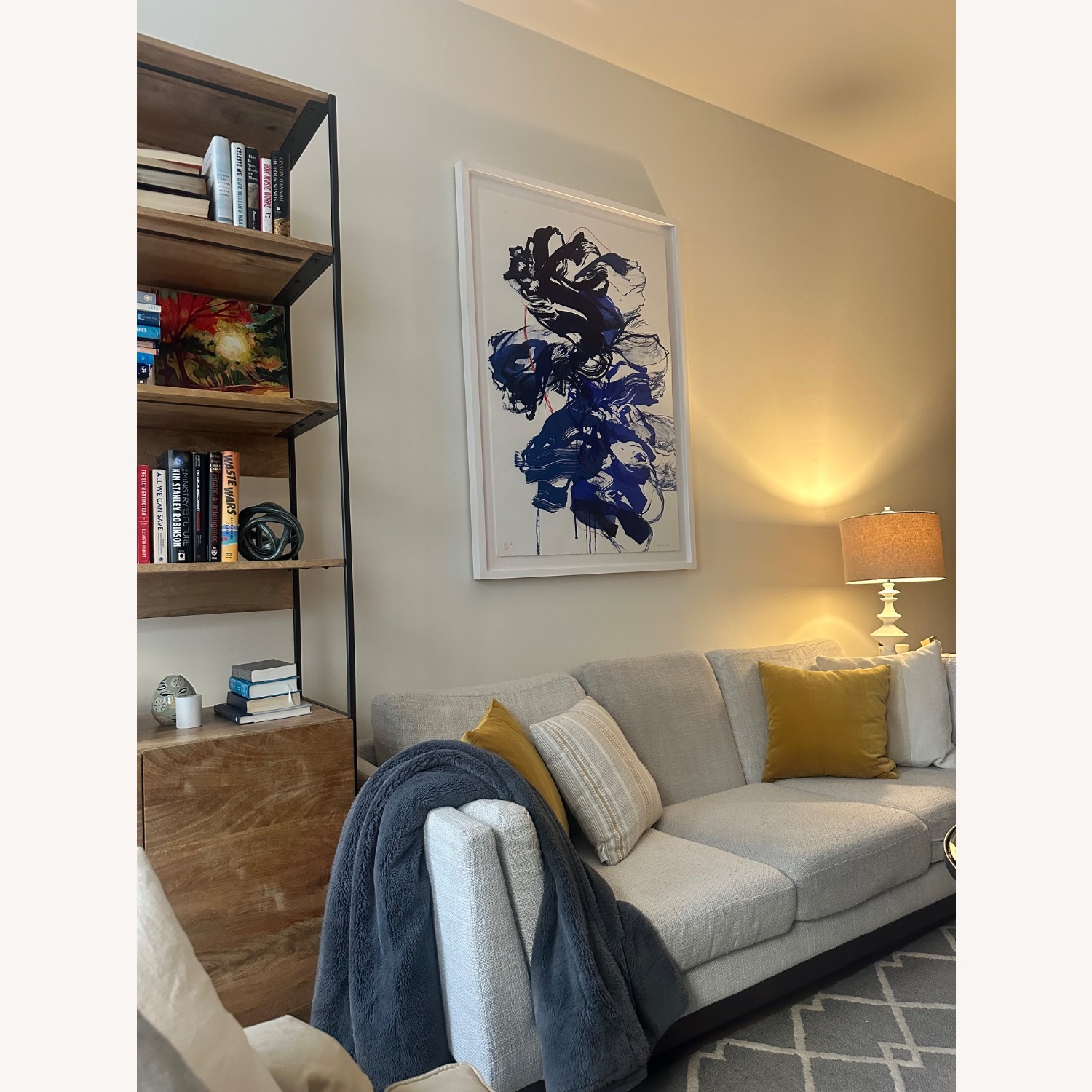 Article Ceni 83" Sofa - Chalk Gray - image-2