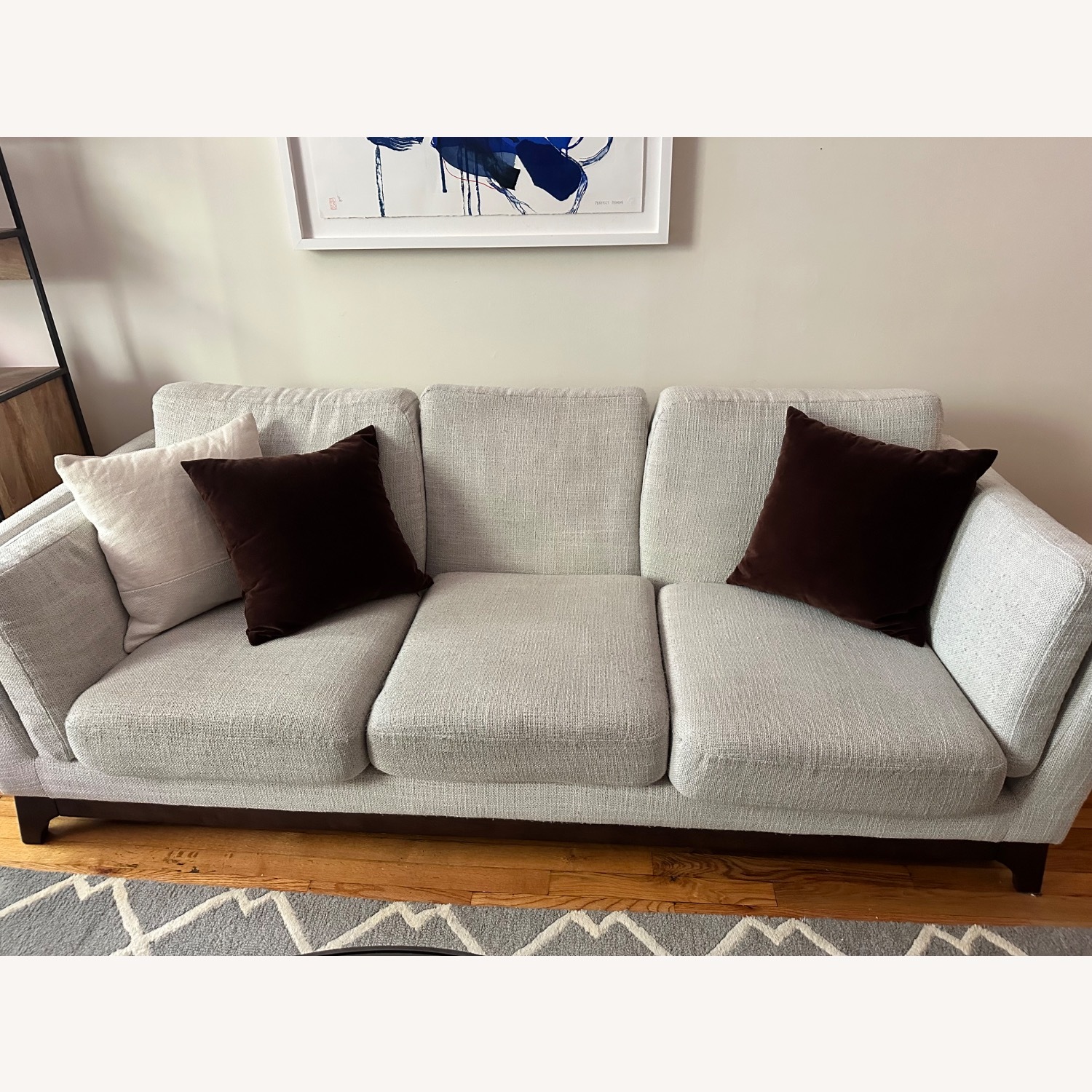 Article Ceni 83" Sofa - Chalk Gray - image-1