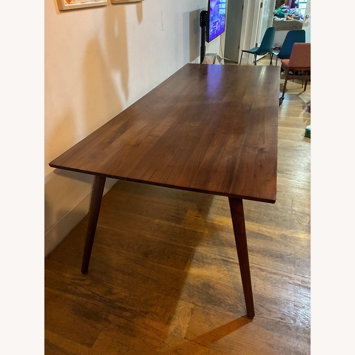 Article Seno 86.5" Dining Table - Walnut - image-4