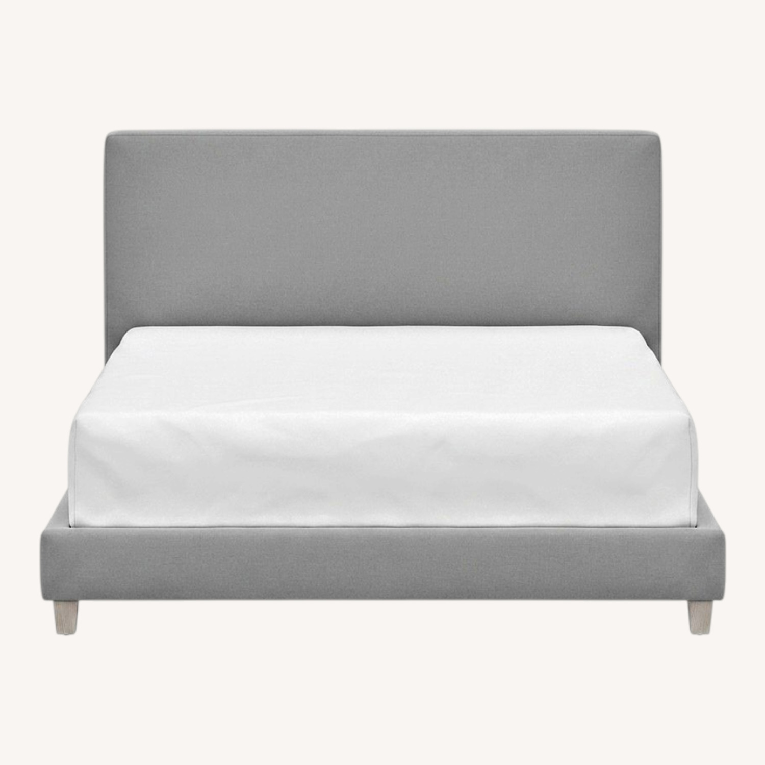 Pottery Barn Teen Payton Light Gray Full Bed - image-0