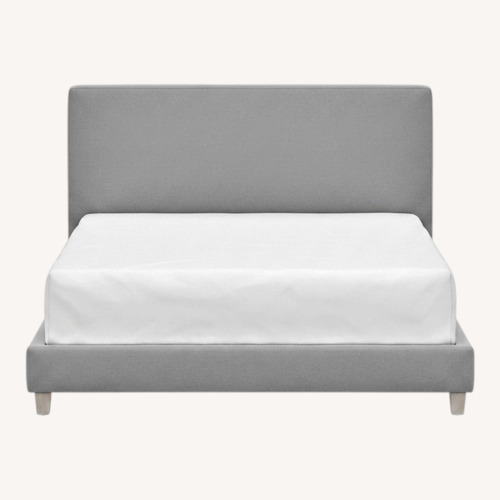 Used Pottery Barn Teen Payton Light Gray Full Bed for sale on AptDeco