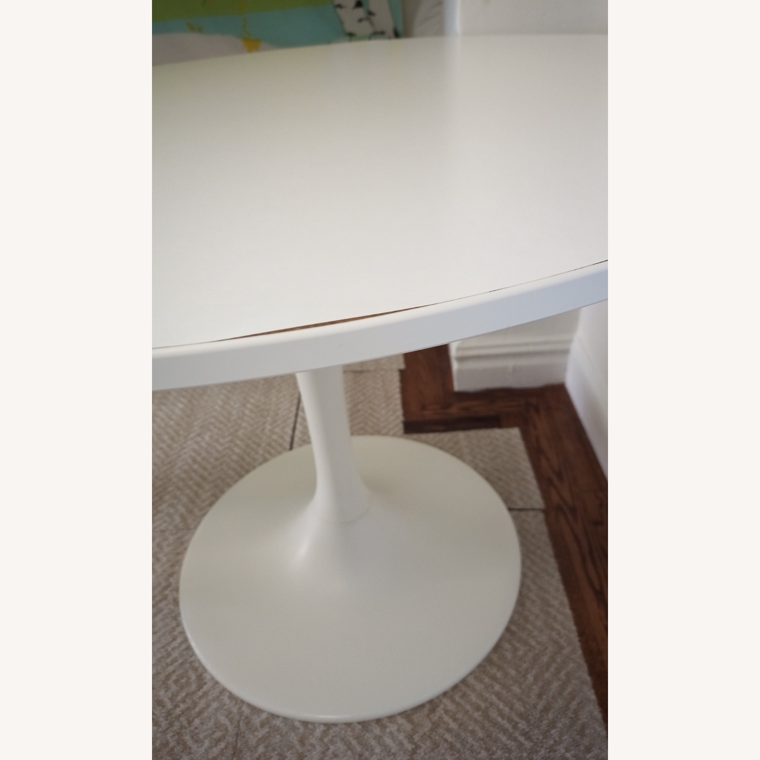 IKEA Docksta White Dining Table - image-4