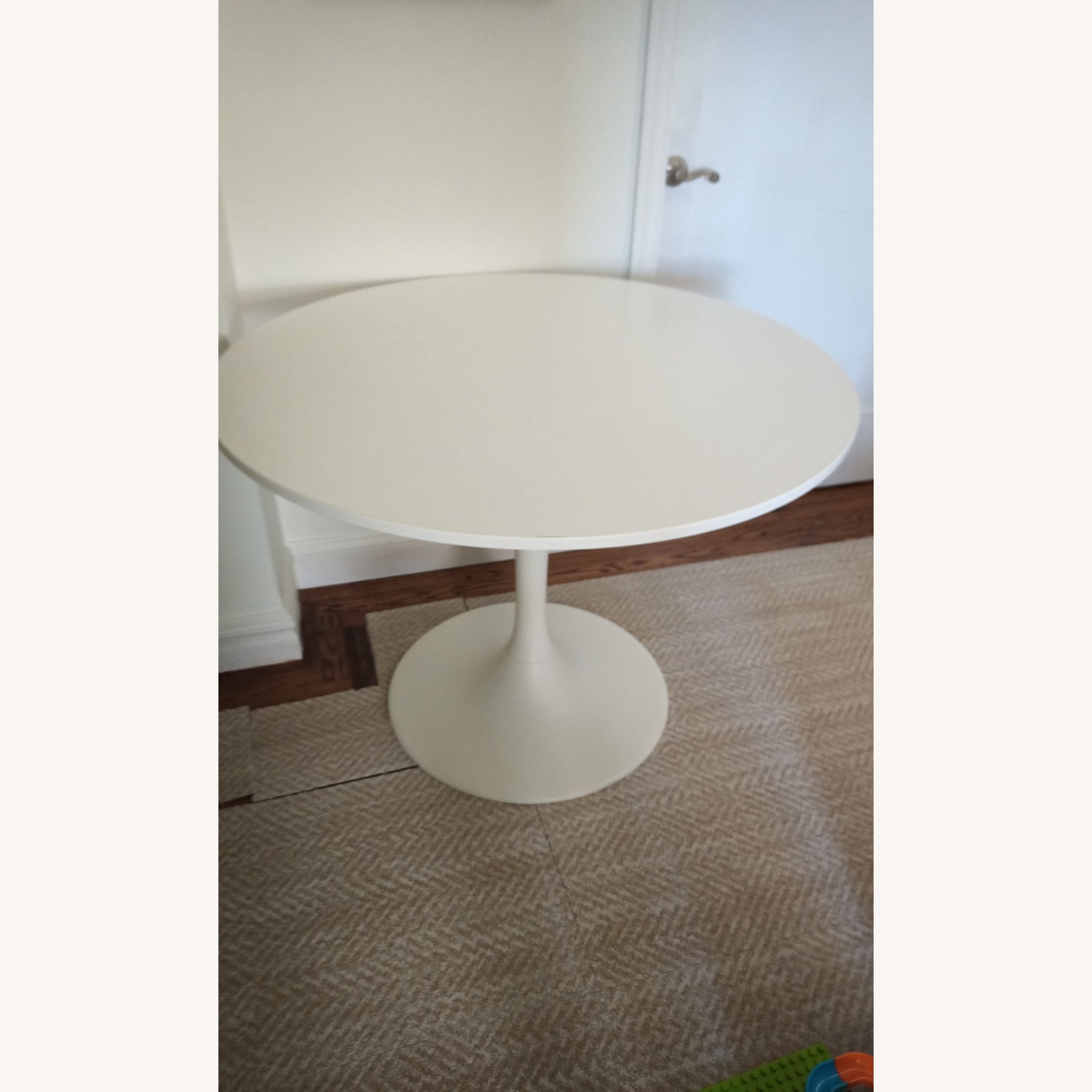 IKEA Docksta White Dining Table - image-1