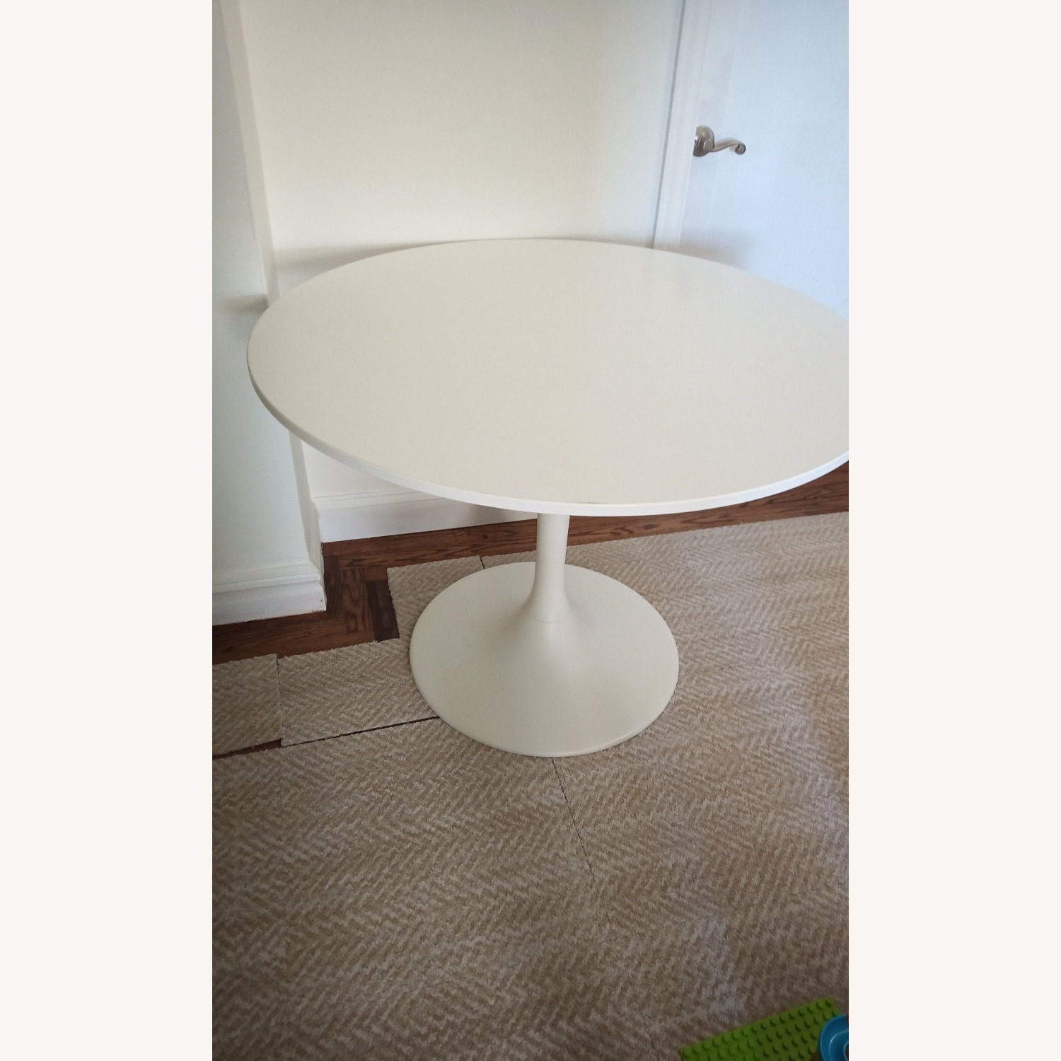 IKEA Docksta White Dining Table - image-2
