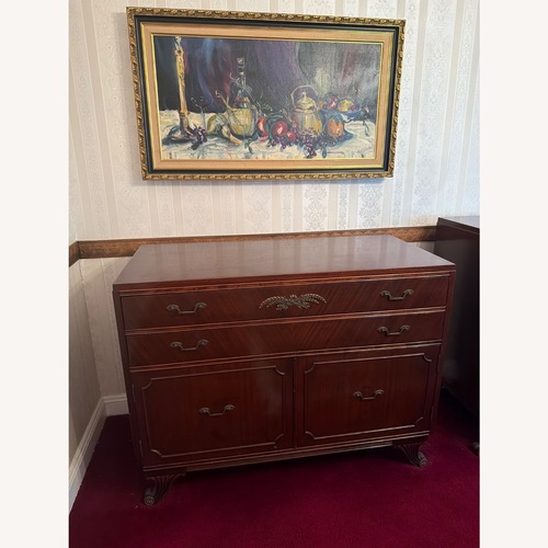Used Antique Dark Brown Dresser for sale on AptDeco