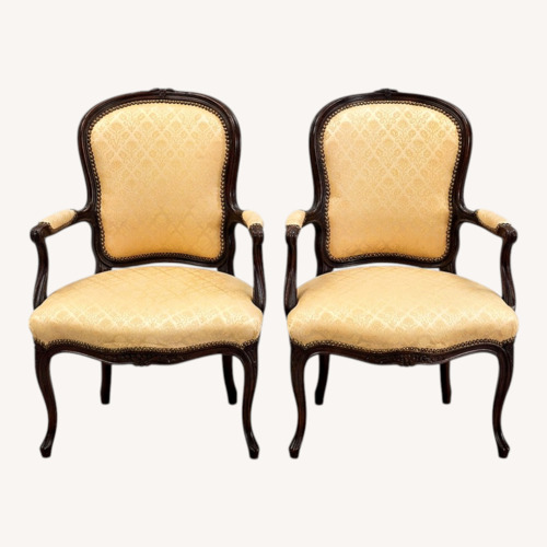 Used Vintage Louis XV Style Armchair for sale on AptDeco