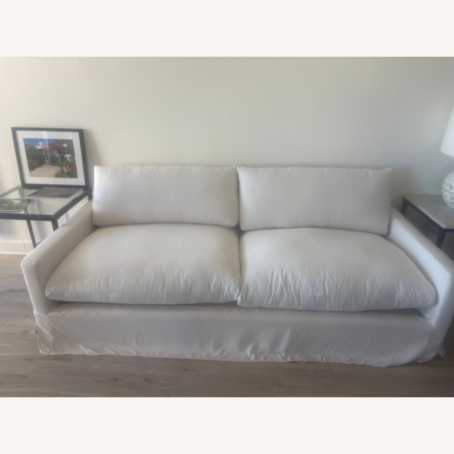 World Market Brynn Feather Filled Sofa - image-1