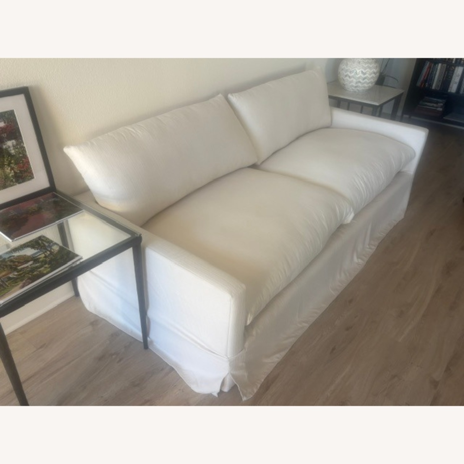 World Market Brynn Feather Filled Sofa - image-3