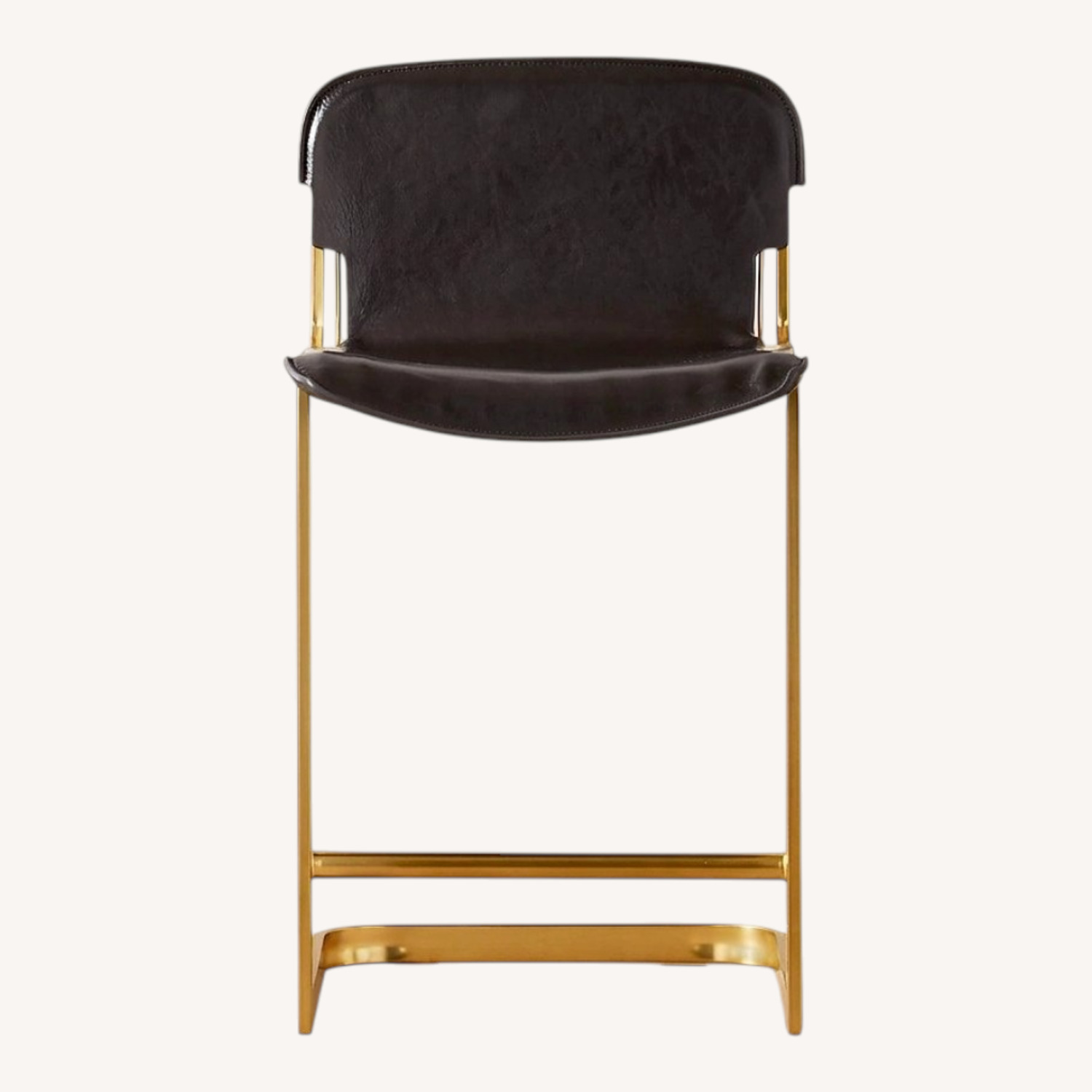 CB2 Kravitz Design Leather Counter Stools - image-0
