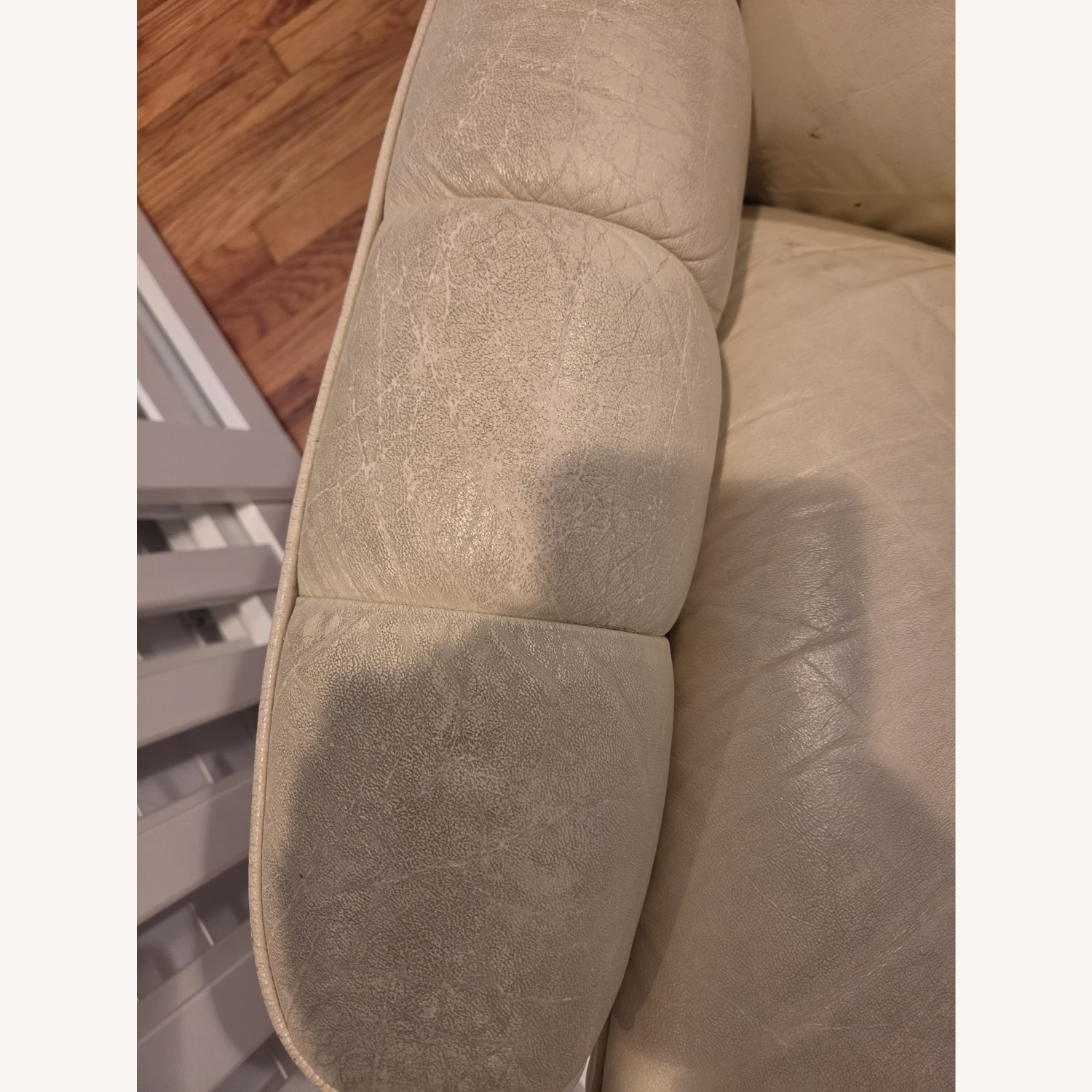 Ekornes Light Brown Leather Armchair - image-14