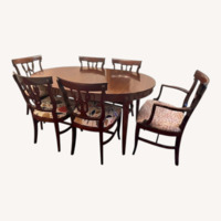 Antique Dark Brown Dining Sets