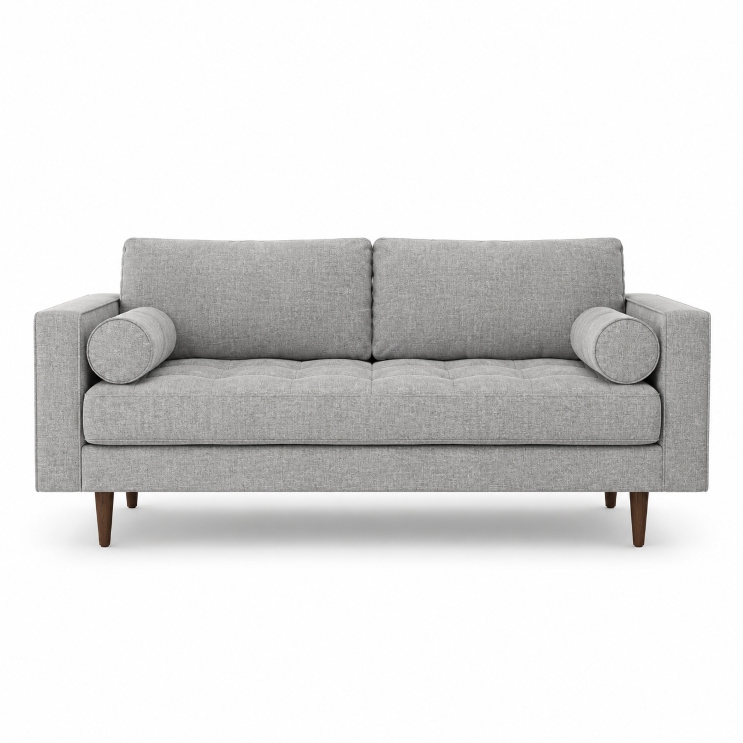 West Elm Dennes Natural Fabric 3+ Seater Sofa - image-5