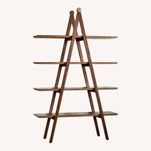 Used Article Caliper Bookshelf Black And Walnut for sale on AptDeco