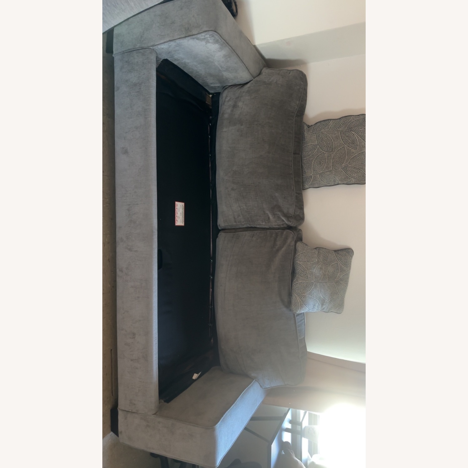 Light Gray Sleeper Sofa - image-6