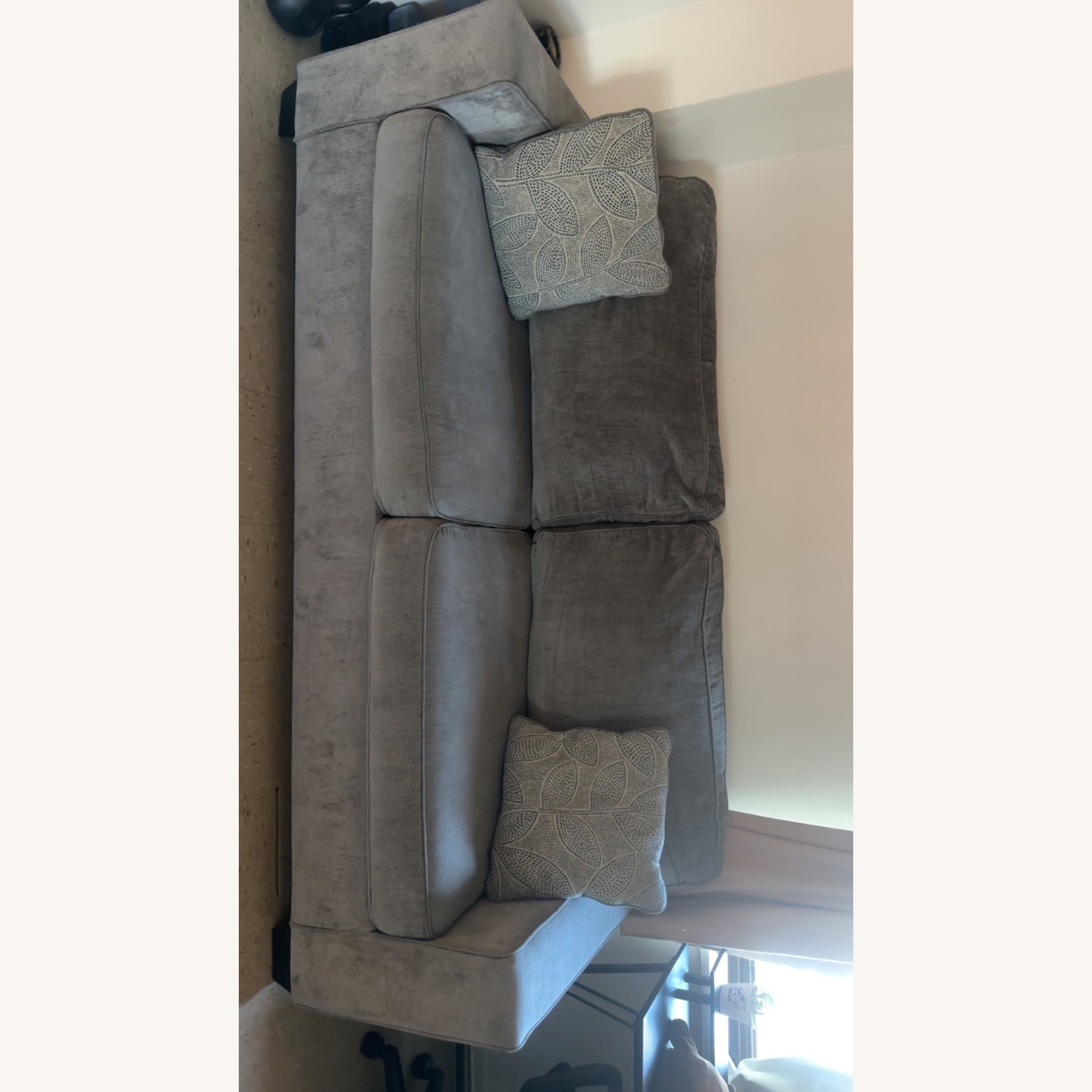 Light Gray Sleeper Sofa - image-5