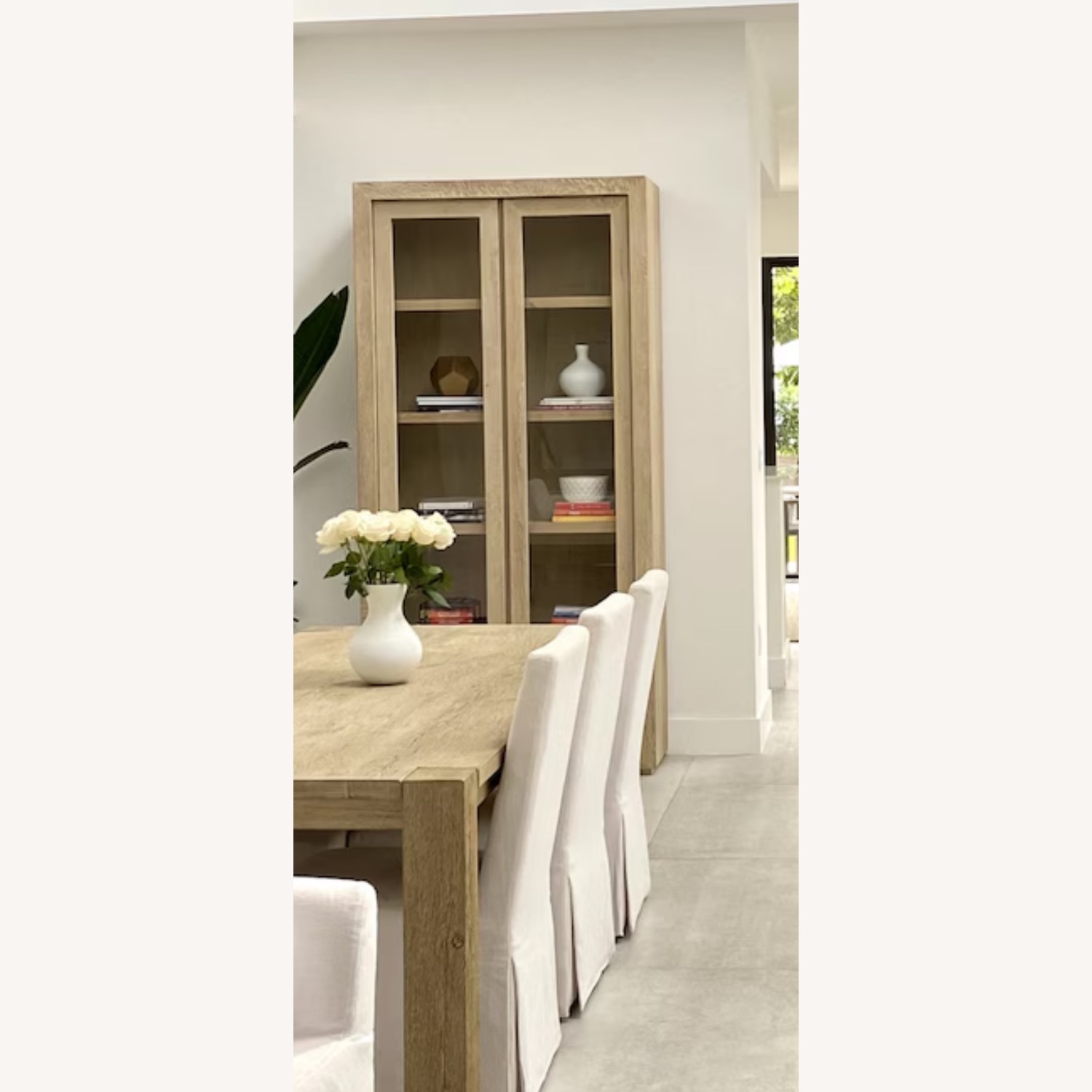 Restoration Hardware Natural Wood Bookcase - image-2