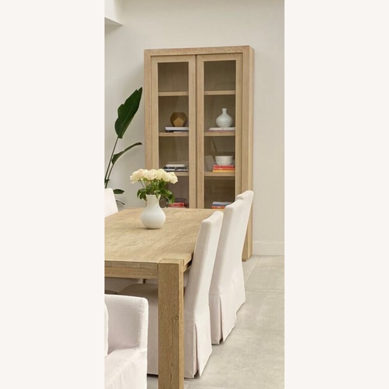 Restoration Hardware Natural Wood Bookcase - image-3