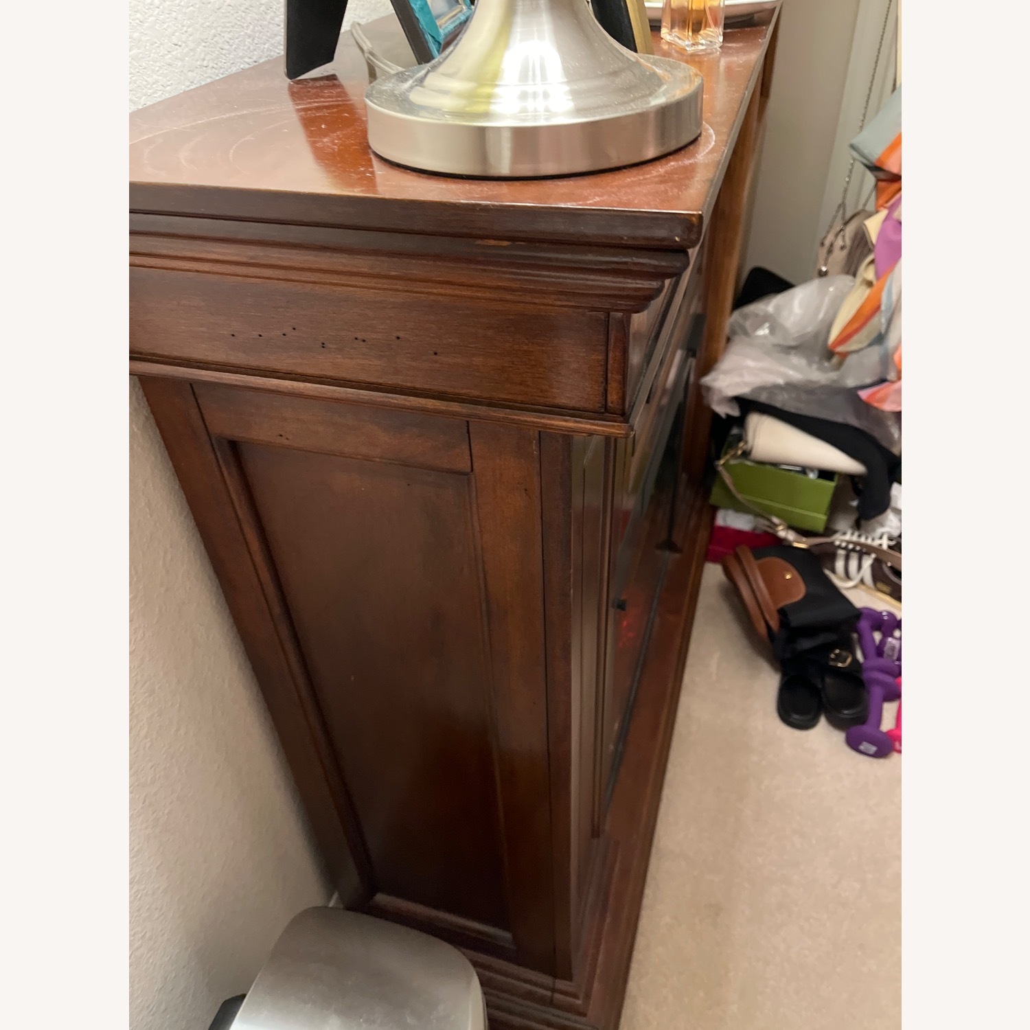 Vintage/Antique Finds Dark Brown Wood Décor - image-3