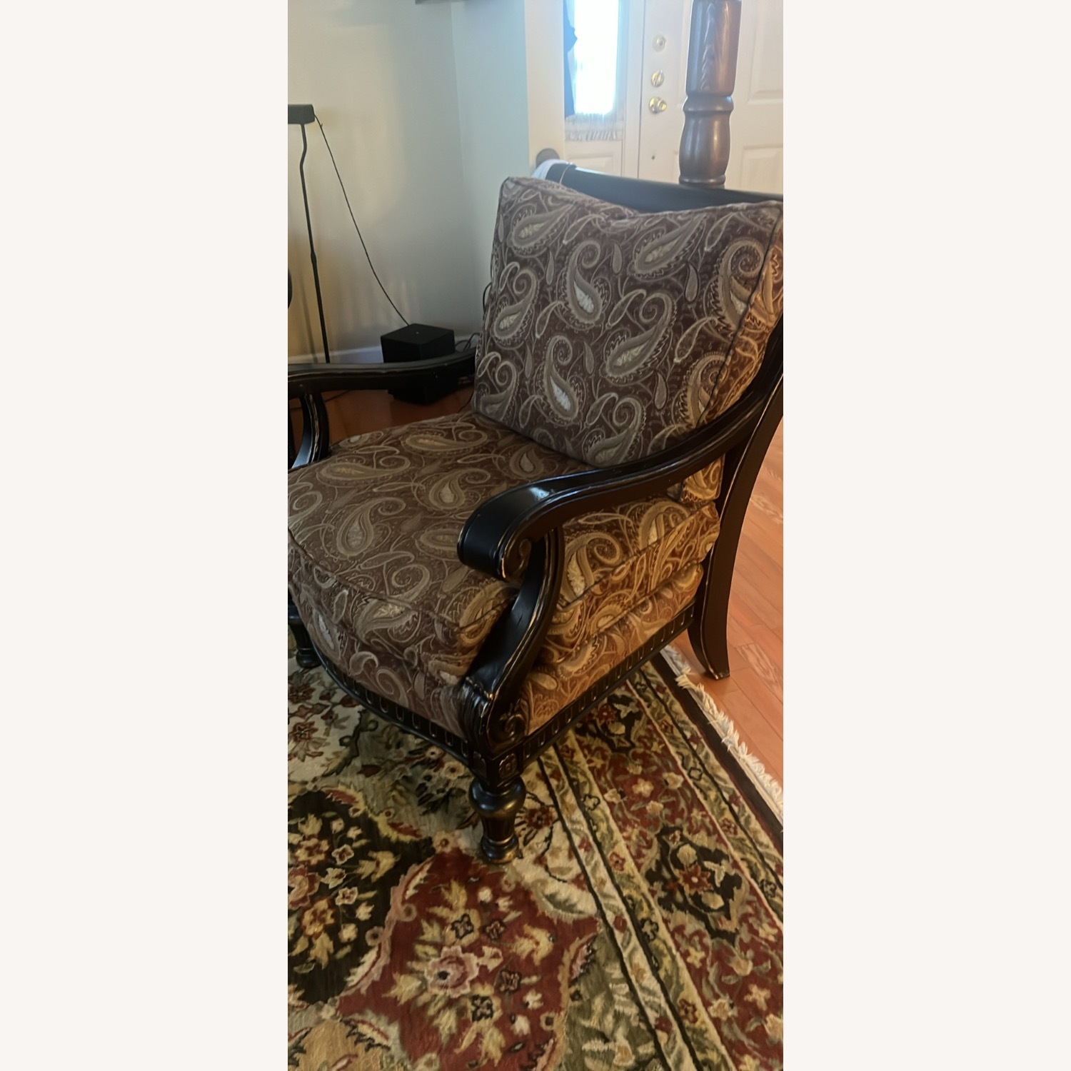 Fabric Armchair - image-2
