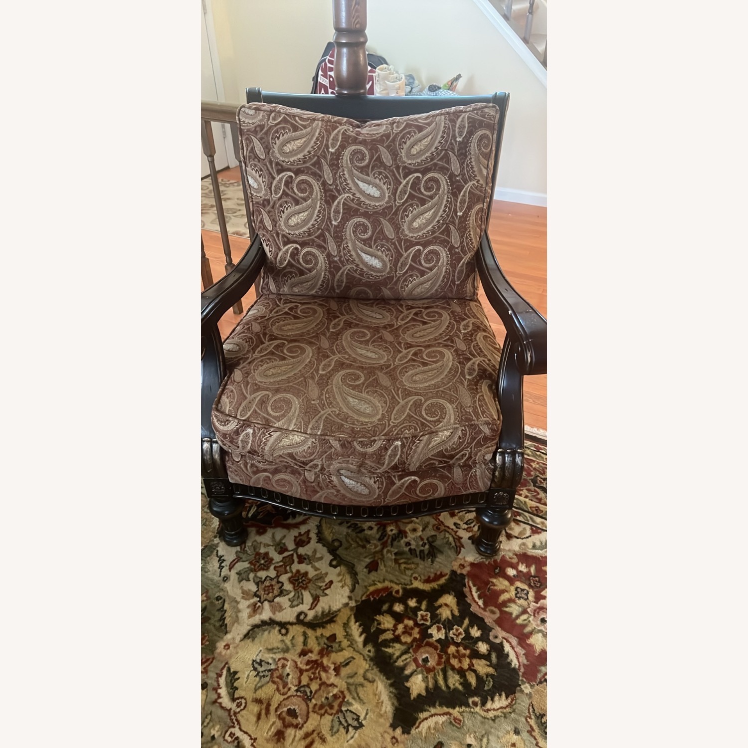 Fabric Armchair - image-4