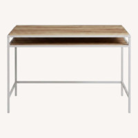 Sauder Nova Light Brown Wood Desk