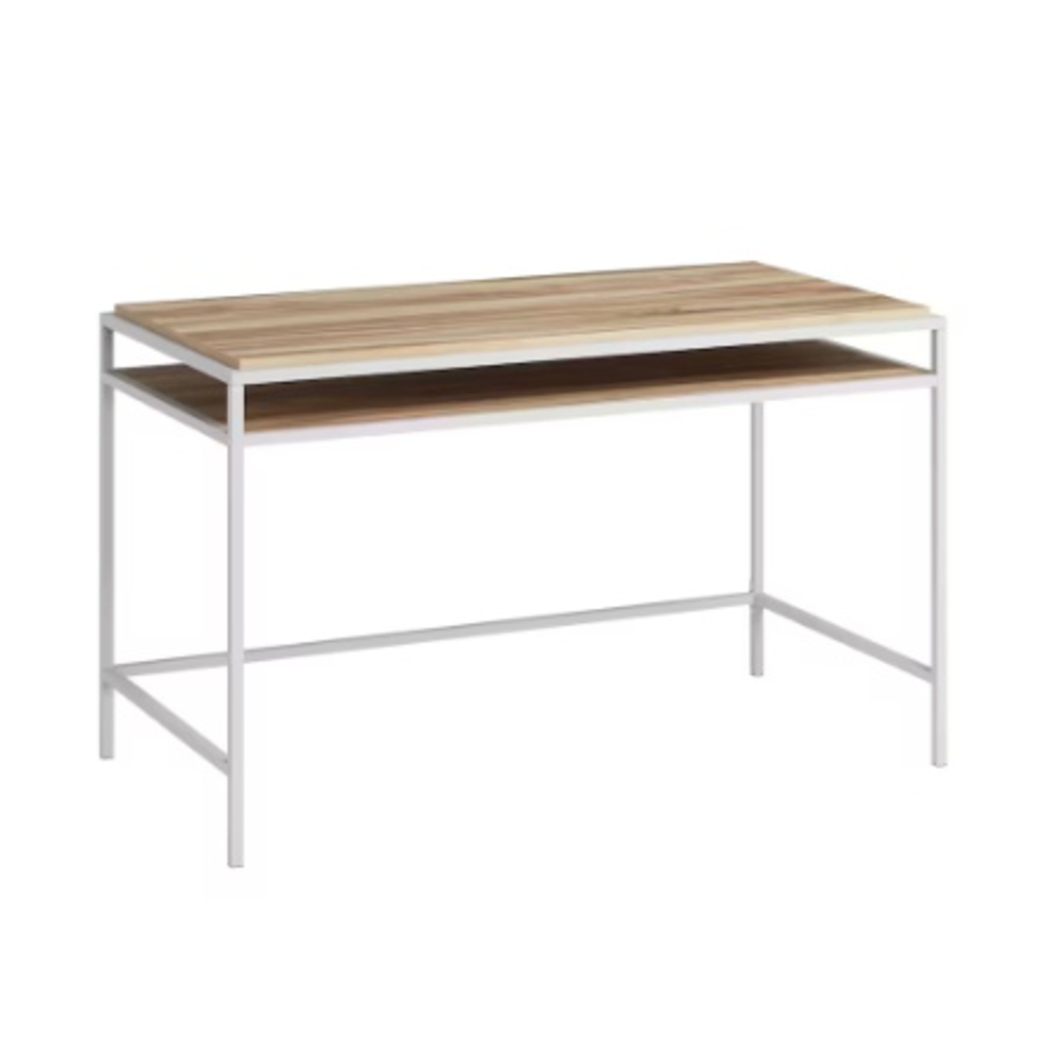 Sauder Nova Light Brown Wood Desk - image-6