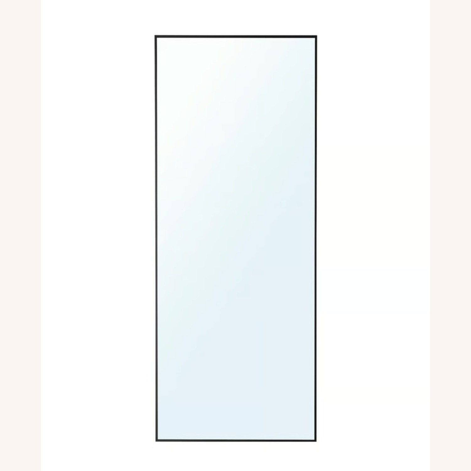 IKEA Hovet Mirror Black Aluminum Wall Mirror - image-1