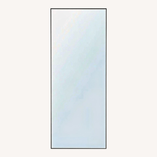 Used IKEA Hovet Mirror Black Aluminum Wall Mirror for sale on AptDeco