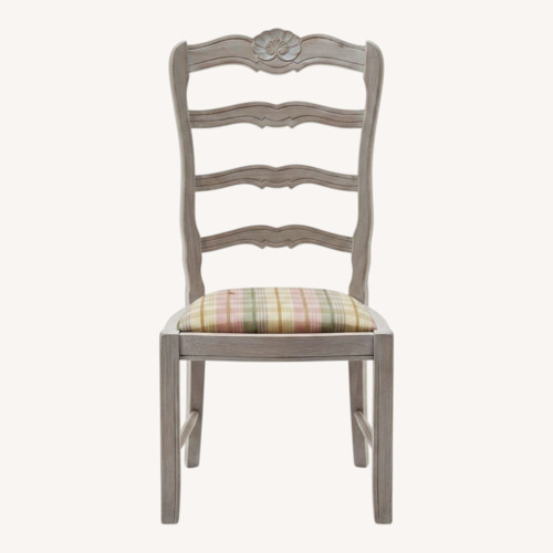 Used The Door Store Pink Dining Chairs for sale on AptDeco