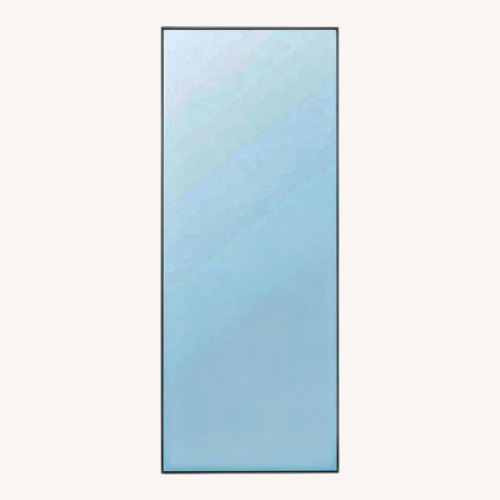 Used IKEA Hovet Mirror Silver Aluminum Wall Mirror for sale on AptDeco